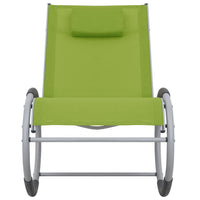 Sedia a Dondolo da Giardino Verde in Textilenecod mxl 72525
