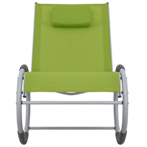 Sedia a Dondolo da Giardino Verde in Textilenecod mxl 72525