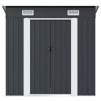 Capanno da Giardino-Casetta da Giardino Antracite in Acciaio