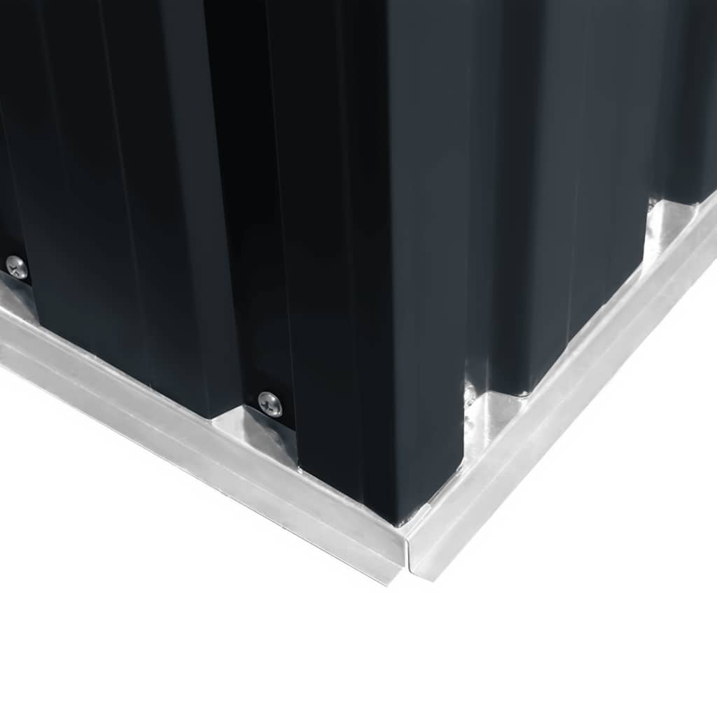 Capanno da Giardino-Casetta da Giardino Antracite in Acciaio