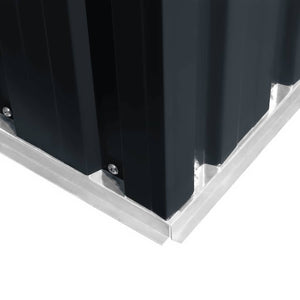 Capanno da Giardino-Casetta da Giardino Antracite in Acciaio