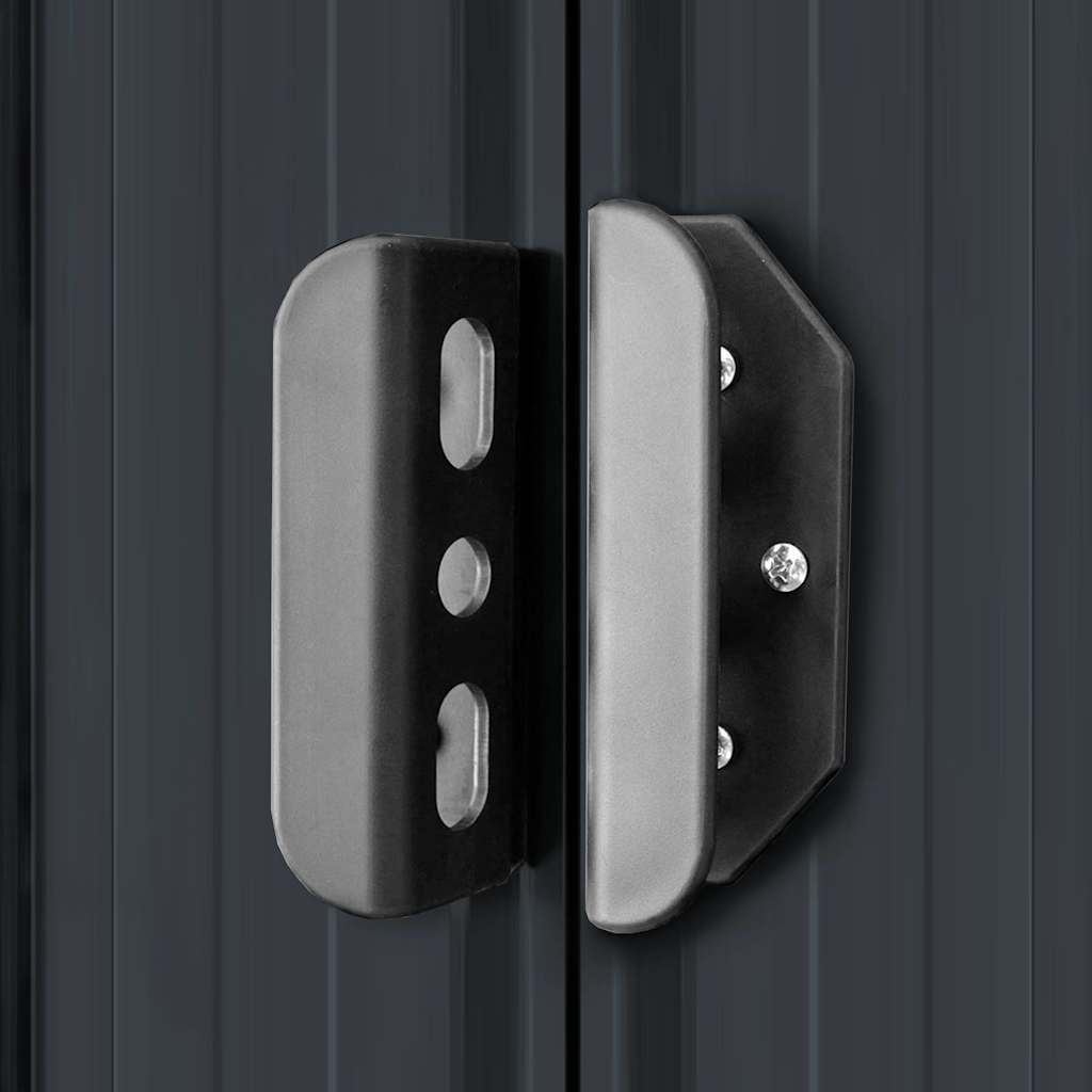 Capanno da Giardino Antracite in Acciaio 47026