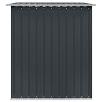 Capanno per Attrezzi Antracite in Acciaio 257x205x178 cm  cod mxl 52041