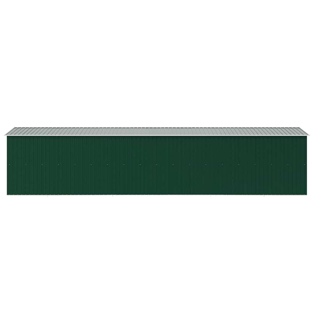 Capanno da Giardino Verde 257x779x181cm in Acciaio Zincato cod mxl 65861