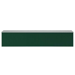 Capanno da Giardino Verde 257x779x181cm in Acciaio Zincato cod mxl 65861