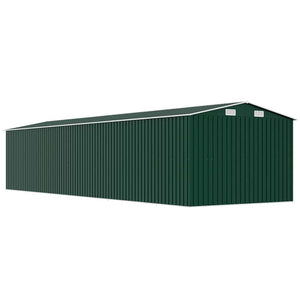 Capanno da Giardino Verde 257x779x181cm in Acciaio Zincato cod mxl 65861