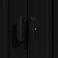 Capanno da Giardino Antracite 257x779x181cm in Acciaio Zincato cod mxl 65826