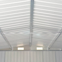 Capanno da Giardino Antracite 257x779x181cm in Acciaio Zincato cod mxl 65826