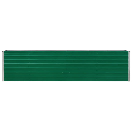 Fioriera 320 x 40 x 77 cm acciaio zincato verde 02_0000803