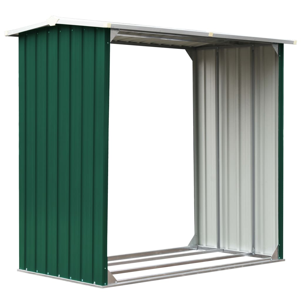 Capannone in Acciaio Zincato 172x91x154 cm Verde 47080