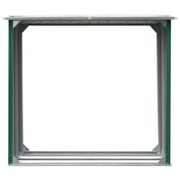 Capannone in Acciaio Zincato 172x91x154 cm Verde 47080