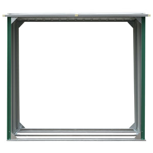 Capannone in Acciaio Zincato 172x91x154 cm Verde 47080