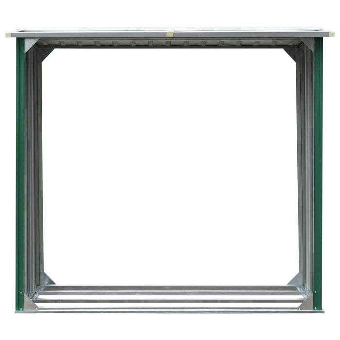Capannone in Acciaio Zincato 172x91x154 cm Verde 47080