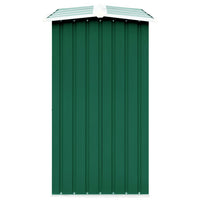 Capannone da Giardino in Acciaio Zincato 330x92x153cm Verde cod mxl 65591