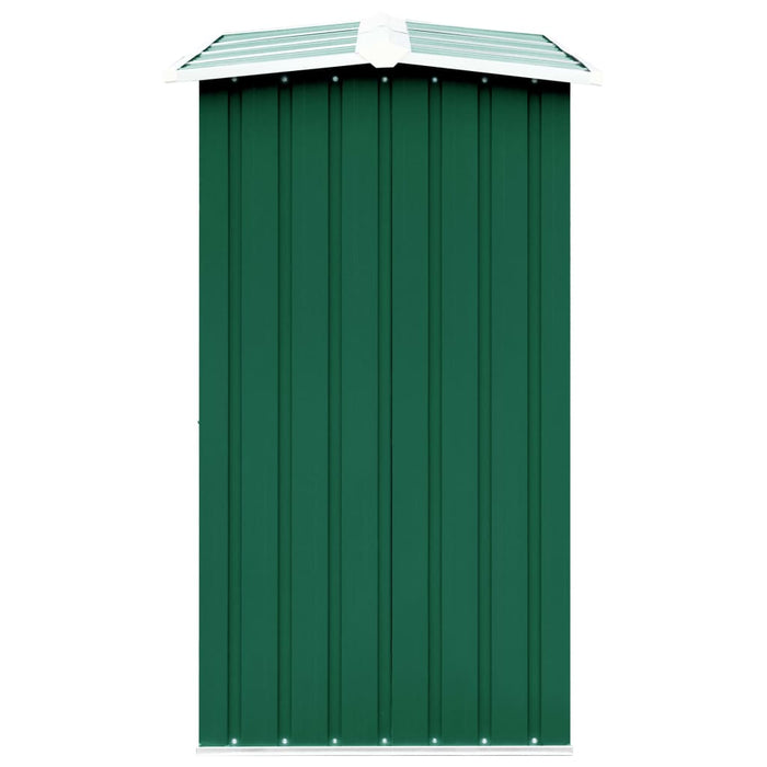 Capannone da Giardino in Acciaio Zincato 330x92x153cm Verde cod mxl 65591