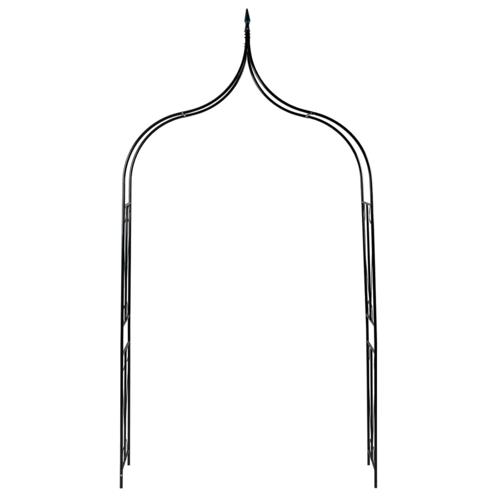 Arco da Giardino Verde Scuro 142x37x275 cm in Ferro 47094