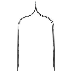 Arco da Giardino Verde Scuro 142x37x275 cm in Ferro 47094