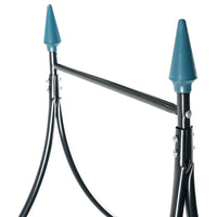 Arco da Giardino Verde Scuro 142x37x275 cm in Ferro 47094