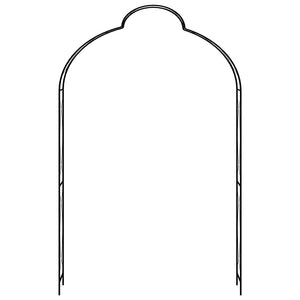Arco da Giardino Nero 150x34x240 cm in Ferro 47095