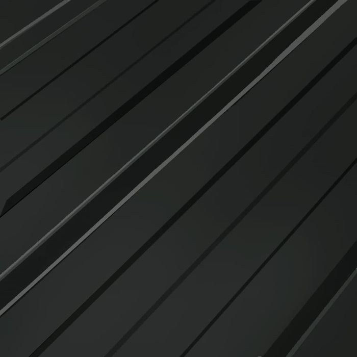 Pannelli da Tetto 12 pz in Acciaio Zincato Antracite 145720