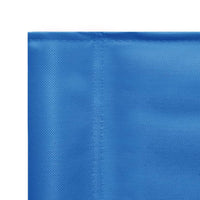 Sedie da Regista 2 pz in Acciaio Blu 47917