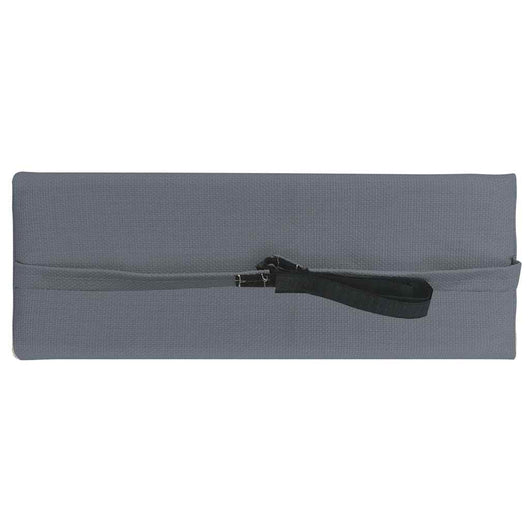 Poggiatesta per Sdraio Grigio 40x7,5x15 cm in Textilene 47931