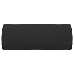 Poggiatesta per Sdraio Nero 40x7,5x15 cm in Textilene 47932