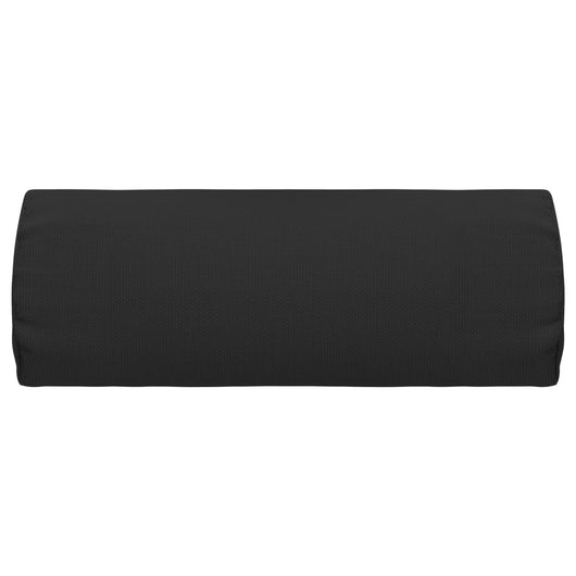 Poggiatesta per Sdraio Nero 40x7,5x15 cm in Textilene 47932