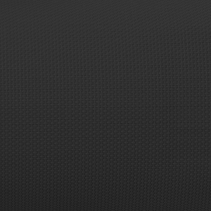 Poggiatesta per Sdraio Nero 40x7,5x15 cm in Textilene 47932