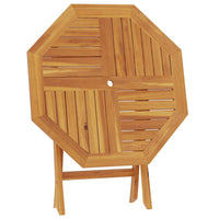 Tavolo da Giardino Pieghevole 85x85x76cm Legno Massello di Teak cod mxl 34317
