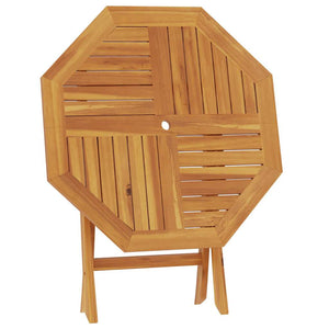 Tavolo da Giardino Pieghevole 85x85x76cm Legno Massello di Teak cod mxl 34317