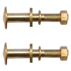 Rotelle di Ricambio per Lettini Prendisole 2pz Massello di Teak 48016