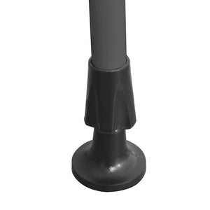 Tenda da Sole Retrattile Manuale con LED 100 cm Blu e Bianca 145841