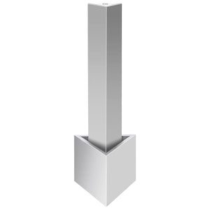 Fontana da Giardino Argento 37,7x32,6x110 cm in Acciaio Inox cod mxl 58338