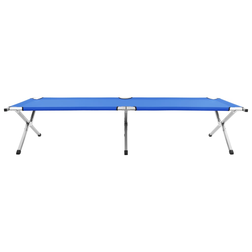 vidaXL Letto da Campeggio 210x80x48 cm XXL Blu