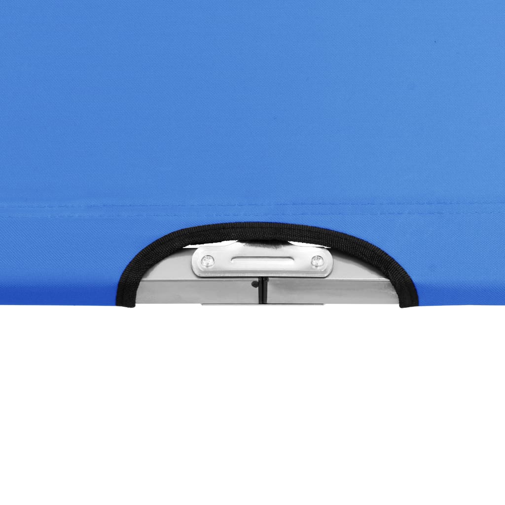 vidaXL Letto da Campeggio 210x80x48 cm XXL Blu
