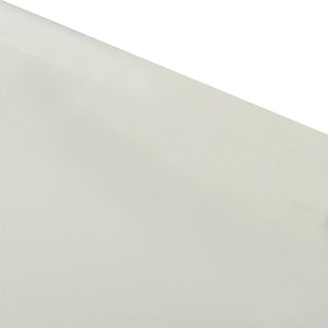 Lettino da Esterno con Baldacchino Bianco Crema 48071