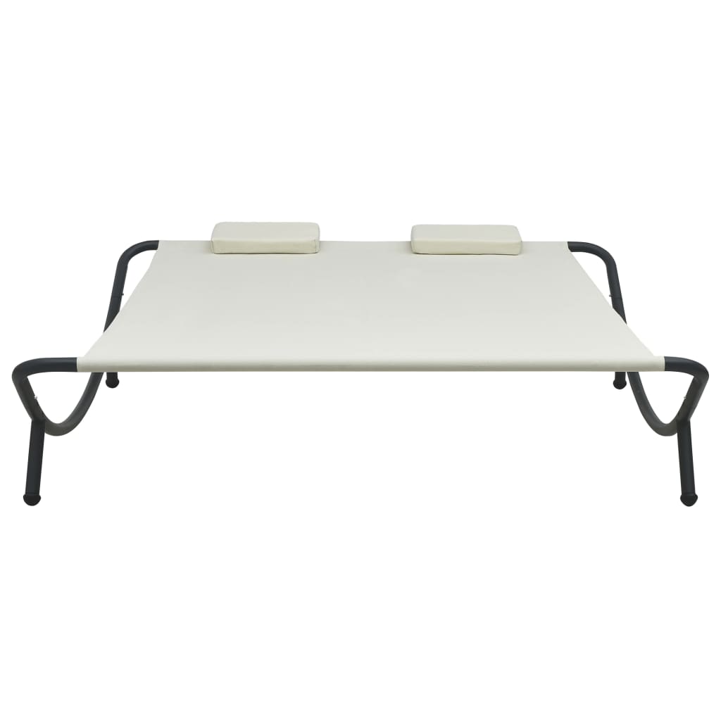 Lettino Prendisole in Tessuto Crema cod mxl 65361