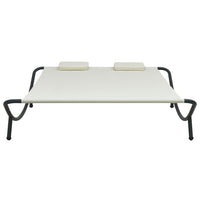 Lettino Prendisole in Tessuto Crema cod mxl 65361