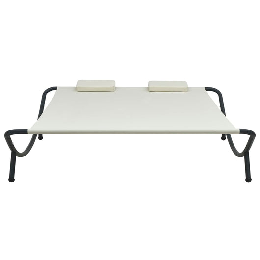 Lettino Prendisole in Tessuto Crema cod mxl 65361