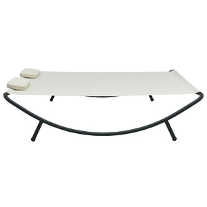 Lettino Prendisole in Tessuto Crema cod mxl 65361