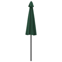 Ombrellone da Esterni con Palo in Alluminio 270 cm Verde 47304