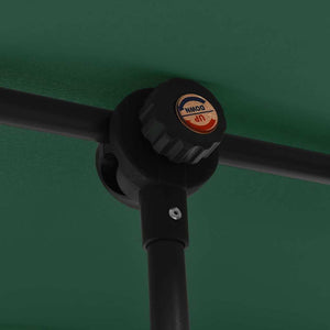Ombrellone da Giardino con Palo in Alluminio 2x1,5 m Verde 47336