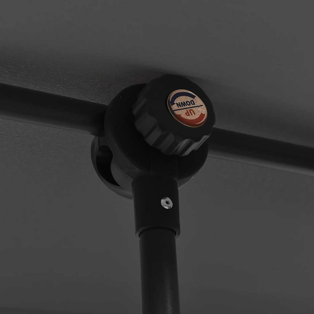 Ombrellone da Esterni con Palo in Alluminio 2x1,5 m Antracite  cod mxl 58088