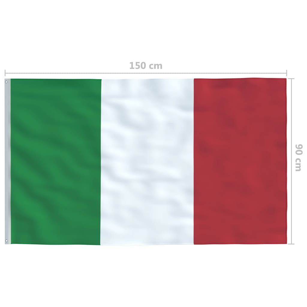 Bandiera dell'Italia 90x150 cm 146050