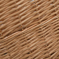 Cesta per Legna con Maniglie 78x54x34cm Salice Naturale 286983