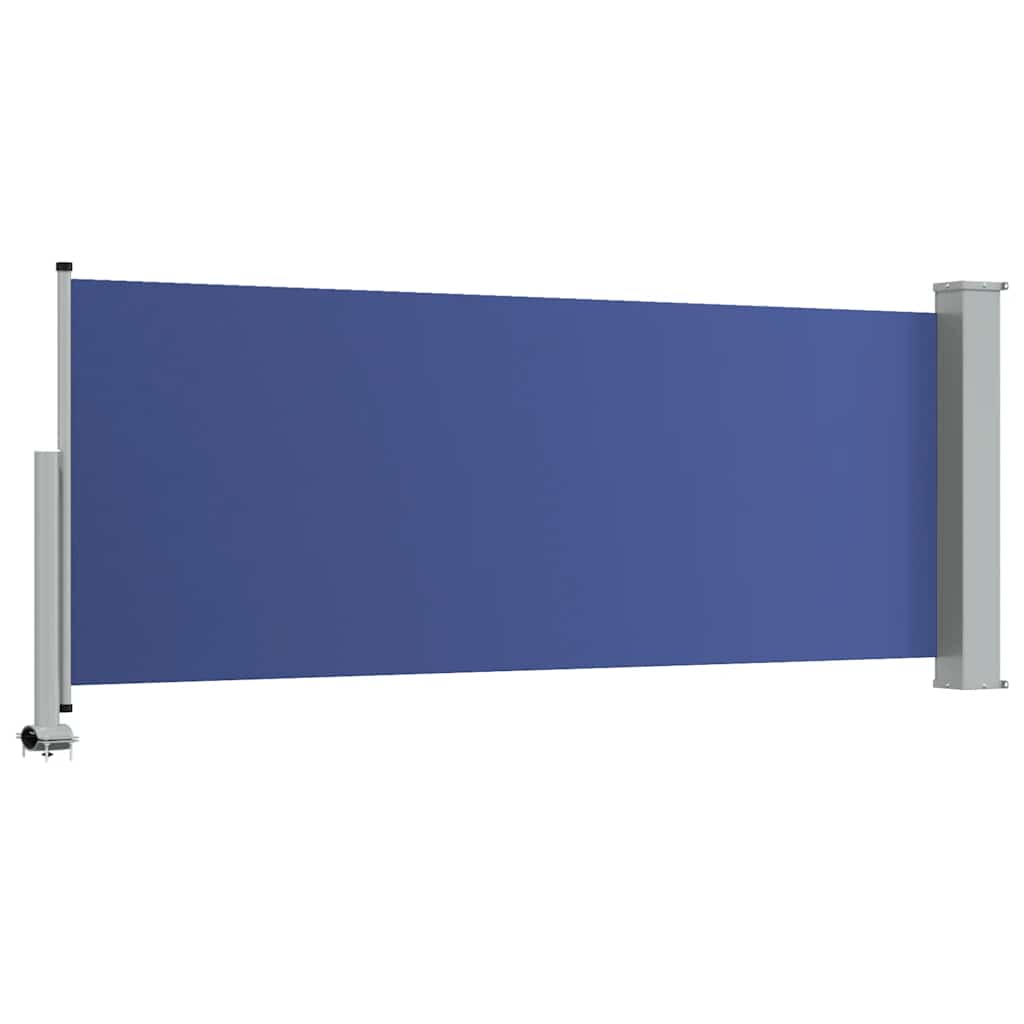 Tenda Laterale Retrattile per Patio 100x300 cm Blu 48341