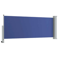 Tenda Laterale Retrattile per Patio 100x300 cm Blu 48341