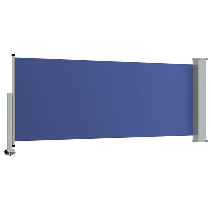 Tenda Laterale Retrattile per Patio 100x300 cm Blu 48341