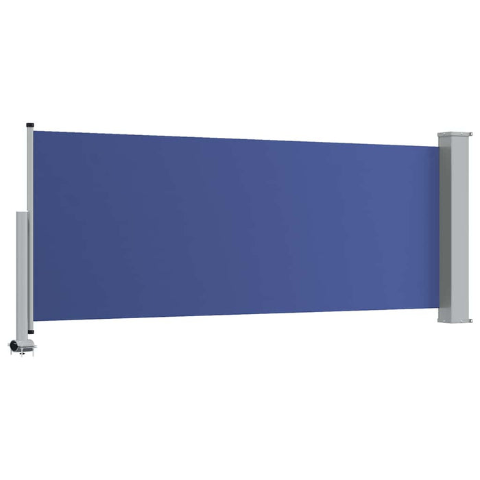 Tenda Laterale Retrattile per Patio 100x300 cm Blu 48341